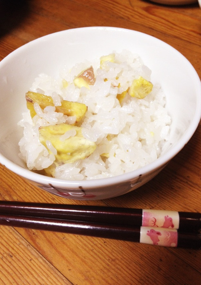 秋はやっぱり 栗ご飯-レシピのメイン写真