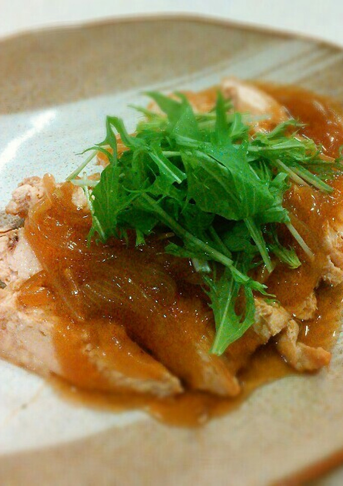お手軽＆節約☆鶏ムネのやわらか旨煮-レシピのメイン写真