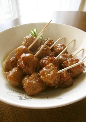 お箸いらずの甘酢肉団子-レシピのメイン写真