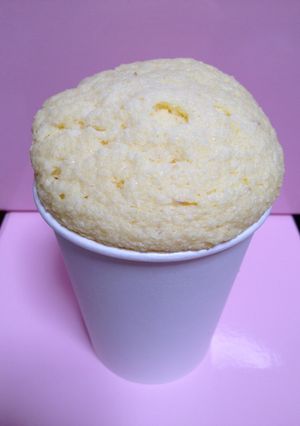 ♪低糖質♪紙コップでおからレンジケーキ-レシピのメイン写真