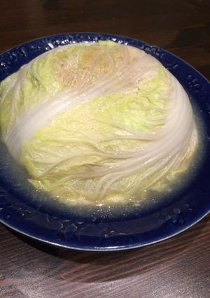 白菜のひき肉入りドーム-レシピのメイン写真