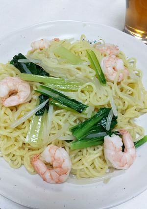 えび塩焼きそば♪-レシピのメイン写真