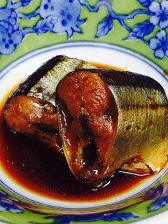 骨まで食べる秋刀魚の梅煮-レシピのメイン写真