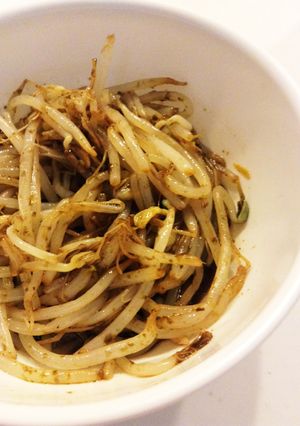 お手軽副菜☆もやしの海苔佃煮和え-レシピのメイン写真
