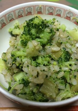 丸ごと！ブロッコリーご飯-レシピのメイン写真