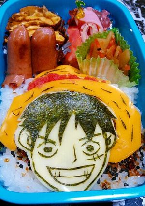 キャラ弁☆ワンピース☆ルフィ-レシピのメイン写真
