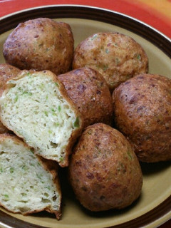 豆腐とオクラのモチモチ~ドーナツ!!-レシピのメイン写真