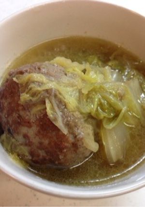 白菜の肉団子スープ♪-レシピのメイン写真