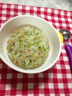 幼児食☆小松菜チャーハン-レシピのメイン写真