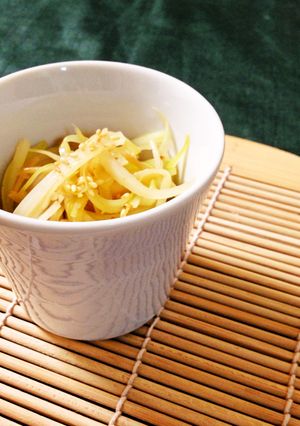 ご飯がすすむ！大根の皮のなめたけ炒め♪-レシピのメイン写真