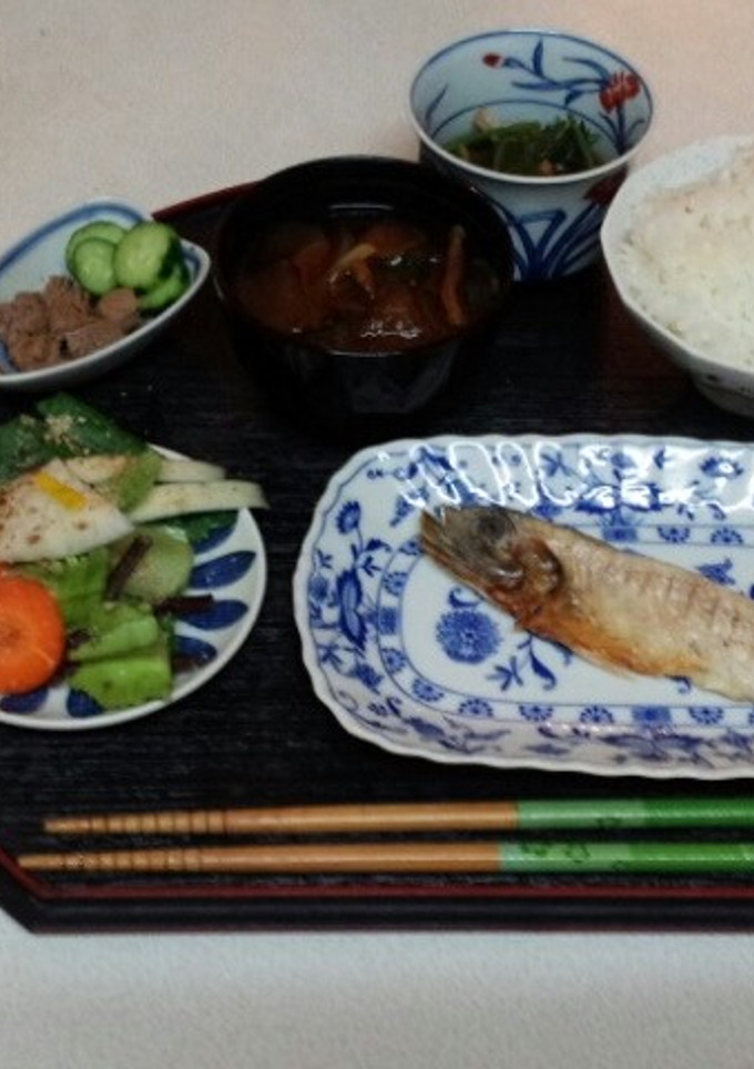 血管プラークダイエット食12（干物）-レシピのメイン写真