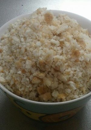 余ったパンのみみでパン粉(*^^*)-レシピのメイン写真