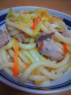 やさしい味、美味しい焼きうどん-レシピのメイン写真