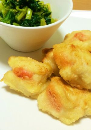 ささみの明太子包み揚げ-レシピのメイン写真