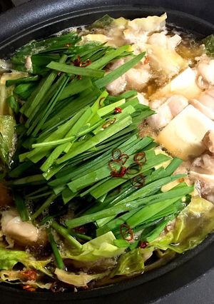 博多もつ鍋♪ (醤油味)-レシピのメイン写真