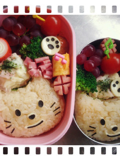 キャラ弁 にゃんこ♪-レシピのメイン写真