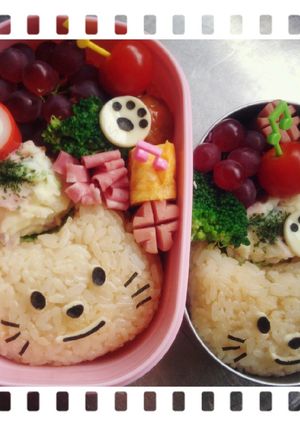 キャラ弁 にゃんこ♪-レシピのメイン写真