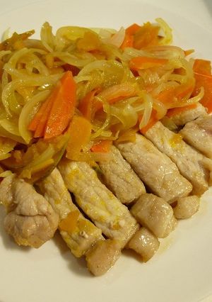 野菜包み焼き！やわらかロースソテー♪-レシピのメイン写真