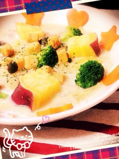 ∗お芋がゴロり!!豆乳シチュー∗-レシピのメイン写真