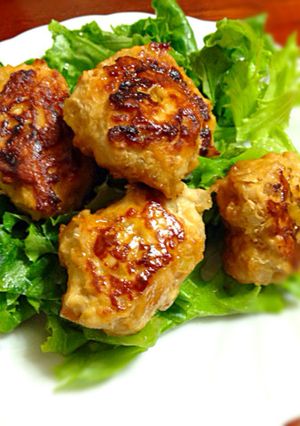 お酒が進む♪野菜と一緒にとりごぼうつくね-レシピのメイン写真