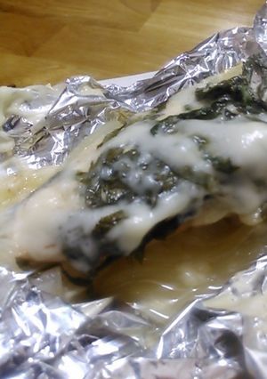 鮭のしそマヨチーズホイル焼き-レシピのメイン写真