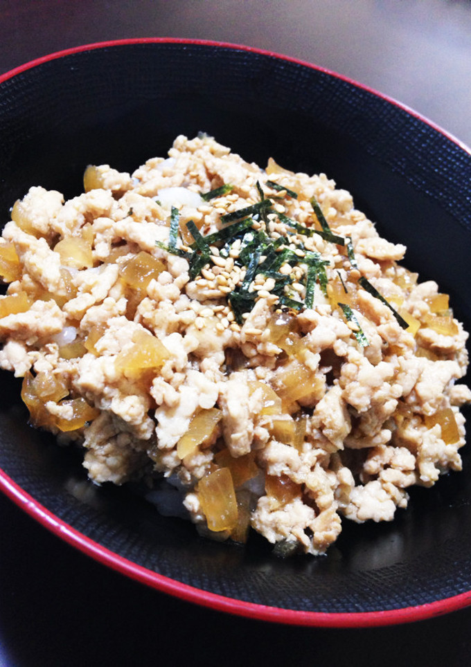 吉野家の牛丼☆みたいな味付けのそぼろ丼-レシピのメイン写真
