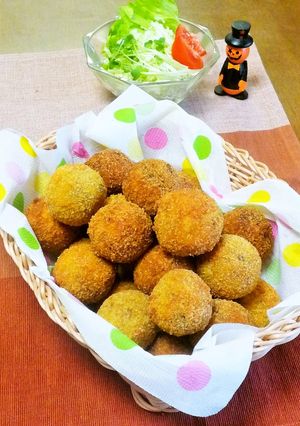 おつまみ(^O^)さつま芋コロッケ-レシピのメイン写真