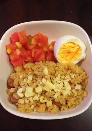 [備忘録]炊飯器で簡単ジャンバラヤ-レシピのメイン写真