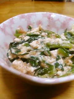 ほうれん草となめたけの白和え-レシピのメイン写真