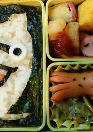 キャラ弁妖怪ウォッチ・簡単ウィスパー-レシピのメイン写真