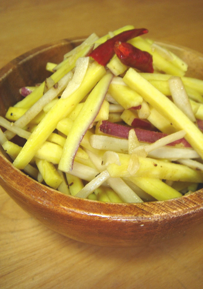 さつまいもとごぼうのスパイス炒め-レシピのメイン写真