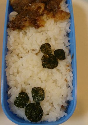ミッキー 簡単 弁当-レシピのメイン写真