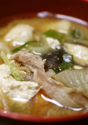 季節の野菜たっぷり豚汁♡(里芋入り)-レシピのメイン写真