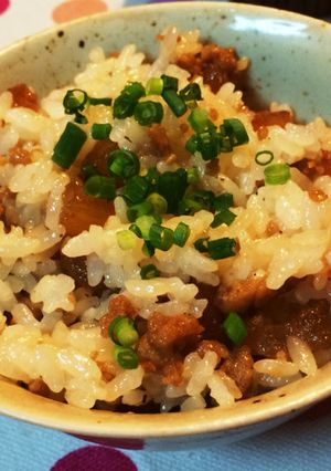 とうがんと鶏そぼろの混ぜご飯-レシピのメイン写真