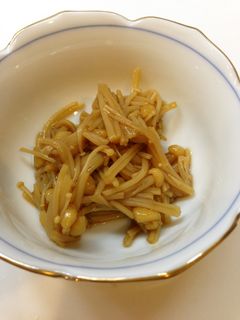 スピード料理 えのきだけの佃煮-レシピのメイン写真