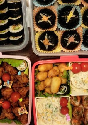 2014　幼稚園運動会お弁当-レシピのメイン写真
