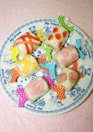 運動会のお弁当にも♡キャンディーサンド-レシピのメイン写真
