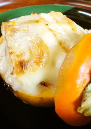 柿とカマンベールチーズのグラタン-レシピのメイン写真