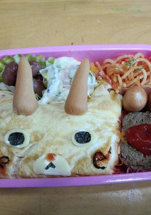 キャラ弁～コマ次郎～#妖怪ウォッチ-レシピのメイン写真