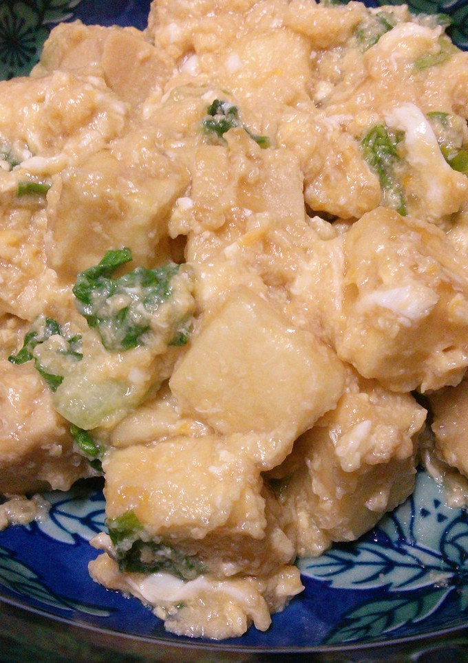 ◉高野豆腐の卵とじ-レシピのメイン写真