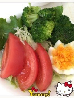 基本…塩茹でブロッコリ〜(o˘◡˘o)♡-レシピのメイン写真
