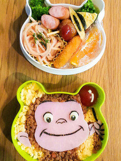 おさるのジョージ キャラ弁-レシピのメイン写真
