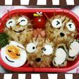 キャラ弁 いがぐりおにぎり♪