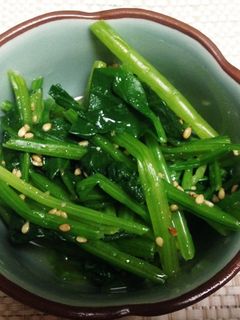 ☆簡単☆ほうれん草のナムル☆-レシピのメイン写真