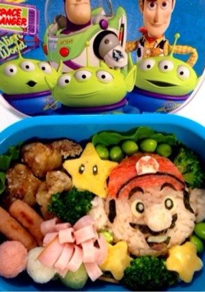 マリオ キャラ弁-レシピのメイン写真