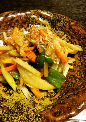 じゃがいもと人参とピーマンのきんぴら風-レシピのメイン写真