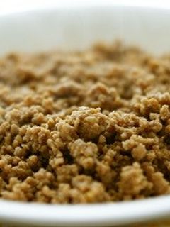 自宅で簡単!基本の味 肉そぼろ-レシピのメイン写真