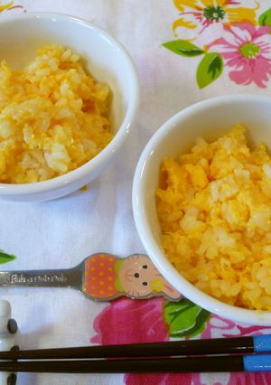 昔ながらの甘い卵ご飯❀-レシピのメイン写真