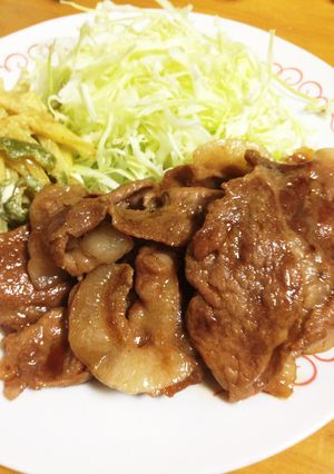 劇的簡単!うちの豚の生姜焼き♪-レシピのメイン写真