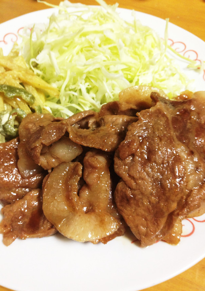 劇的簡単！うちの豚の生姜焼き♪-レシピのメイン写真
